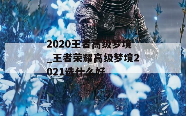 2020王者高级梦境_王者荣耀高级梦境2021选什么好