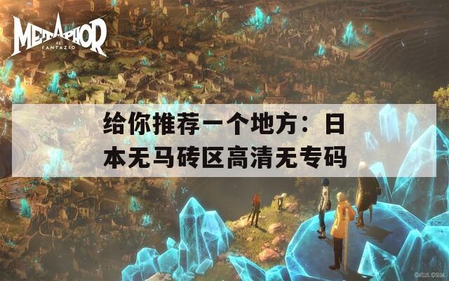 给你推荐一个地方：日本无马砖区高清无专码