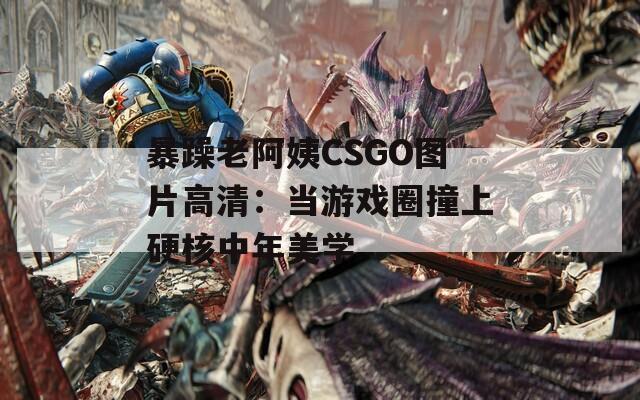 暴躁老阿姨CSGO图片高清：当游戏圈撞上硬核中年美学