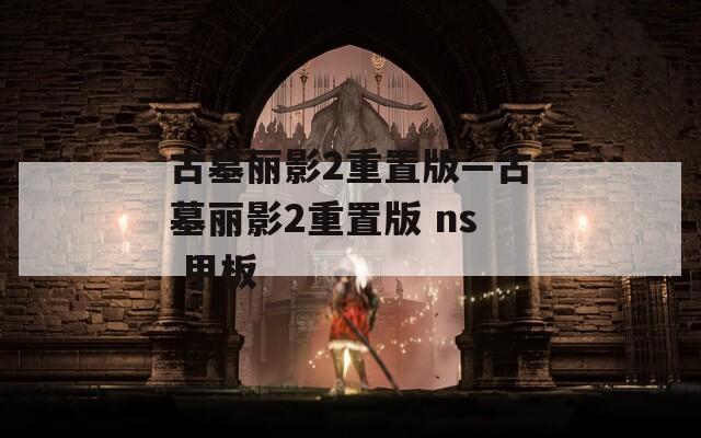 古墓丽影2重置版—古墓丽影2重置版 ns 甲板