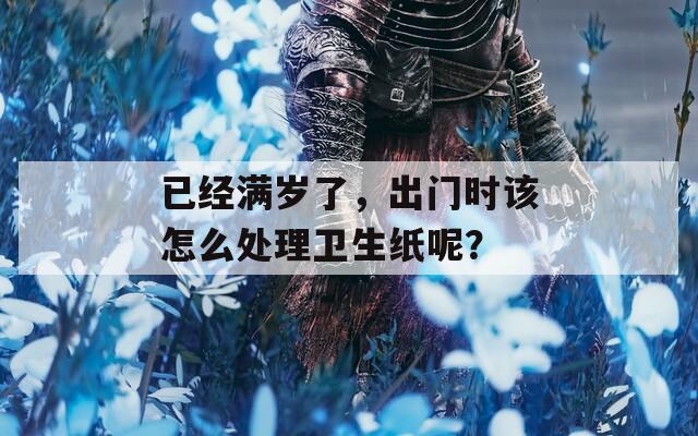 已经满岁了，出门时该怎么处理卫生纸呢？