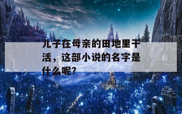 儿子在母亲的田地里干活，这部小说的名字是什么呢？